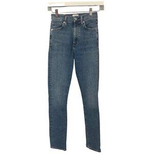 Citizens of Humanity Olivia Seam High Rise Slim Crop Denim Jeans size 24